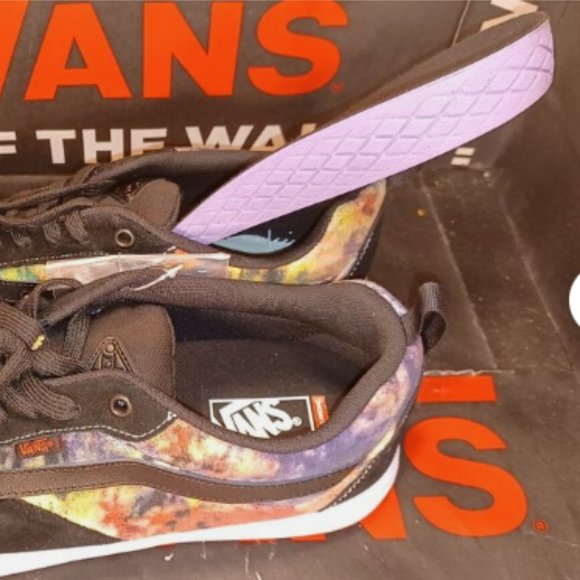 Vans Kyle Walker Tie Dye Terry Black Multi Color Men's 13 VN0A5JIEBML - Picture 12 of 13